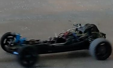 High-speed radio-controlled car